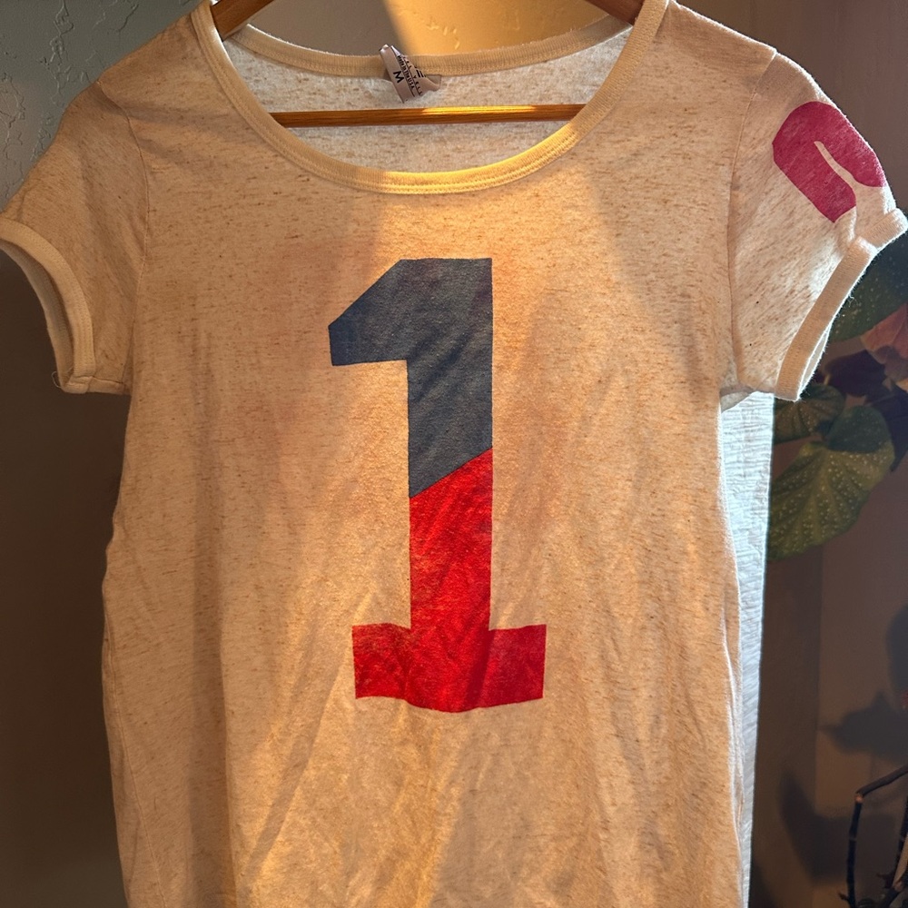 Cream Graphic T-Shirt